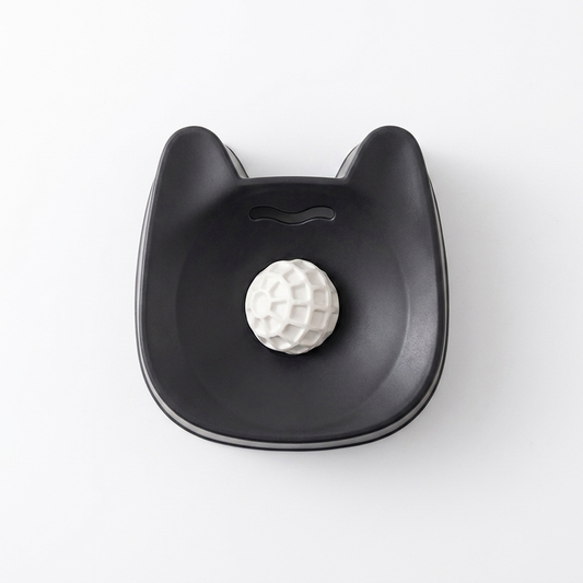 Mealo slow feeder dog bowl on a white background