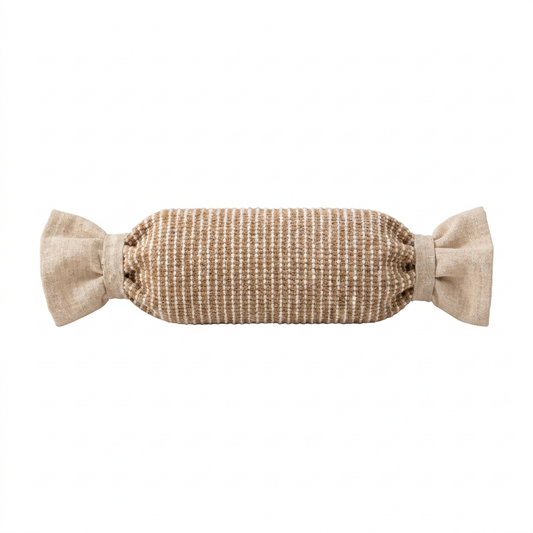 Sisalo candy shaped sisal cat scratcher on a white background